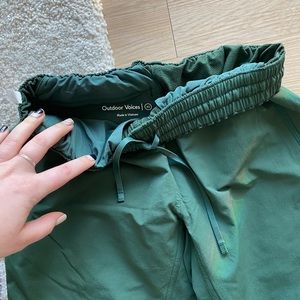 Outdoor Voices Rectrek pants in green